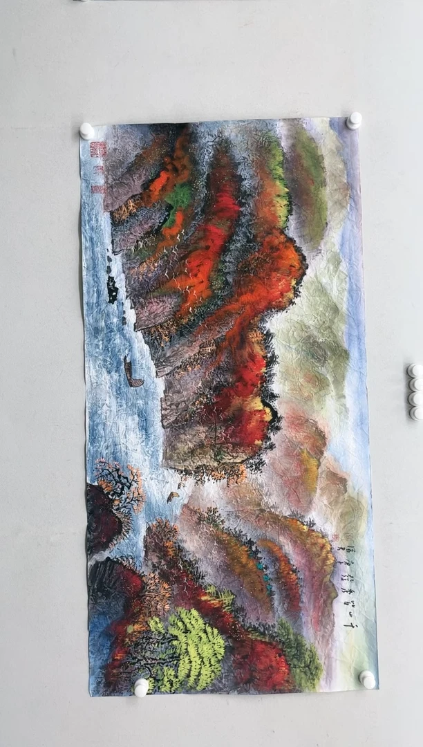 【闪购商品】绘画吴瑞君-四尺山水/无框/L029