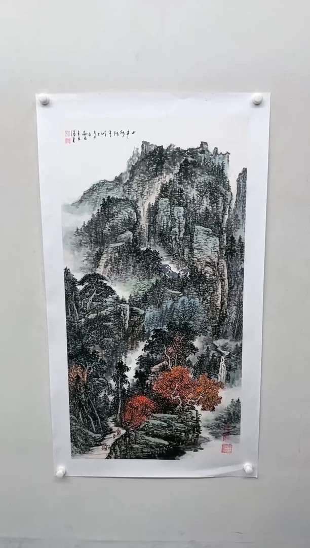 【闪购商品】绘画吴瑞君-四尺山水/无框/L023