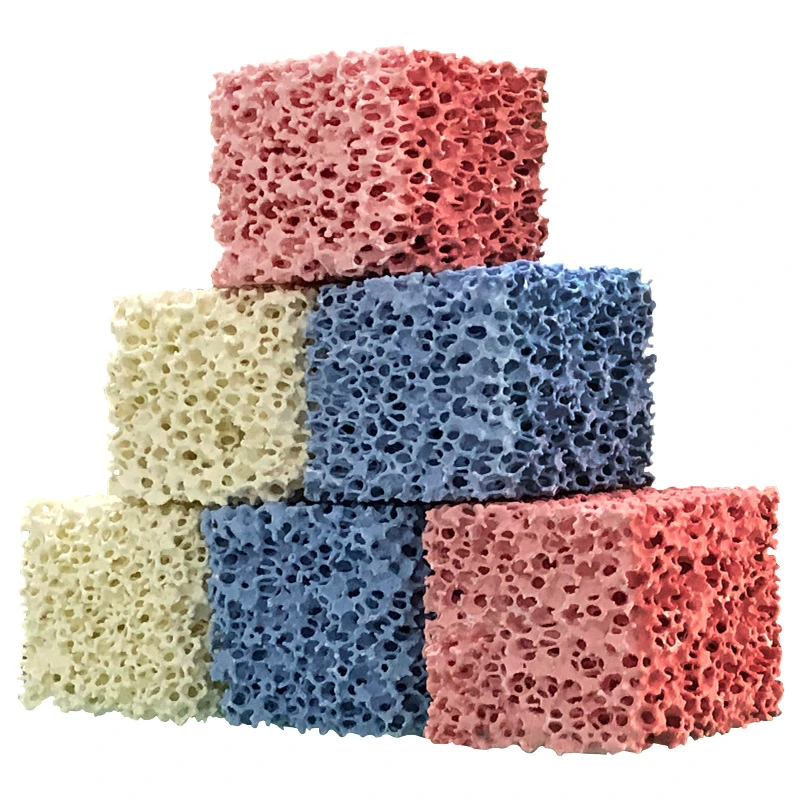 鱼缸滤材硝化细菌屋过滤材料方砖纳米分解底滤鱼池粪便净水全套装