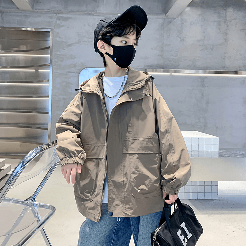 儿童装男童秋装外套春秋款2024新款帅洋气时尚男孩中大童春季潮款