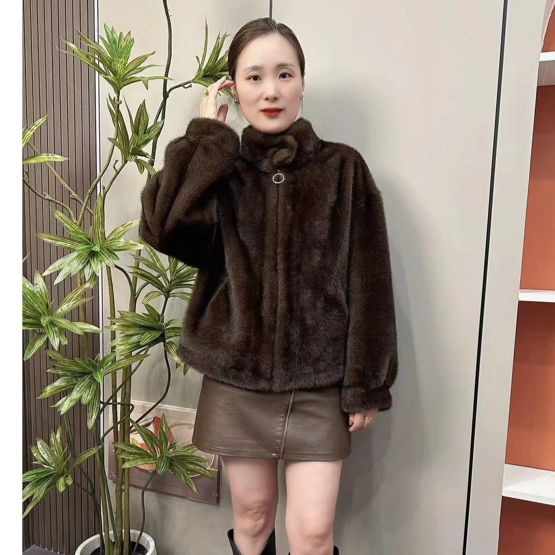 【拾叁优选】2024女装设计师时尚气质减龄修身秋冬长款外套女308#