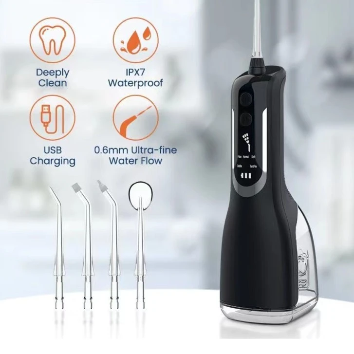 大屏智能脉冲电动冲牙器