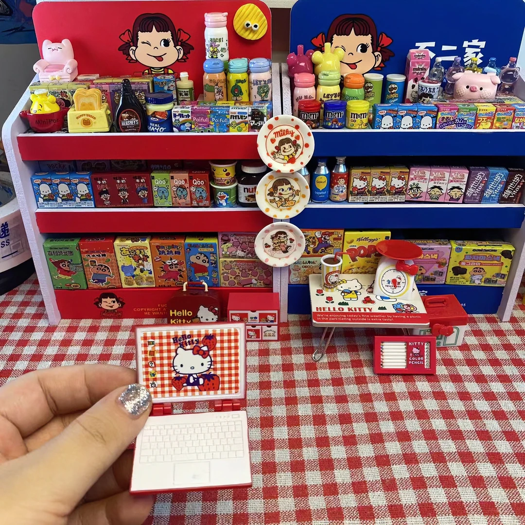迷你微缩货架微缩食玩迷你玩具食玩DIY配件微缩玩具