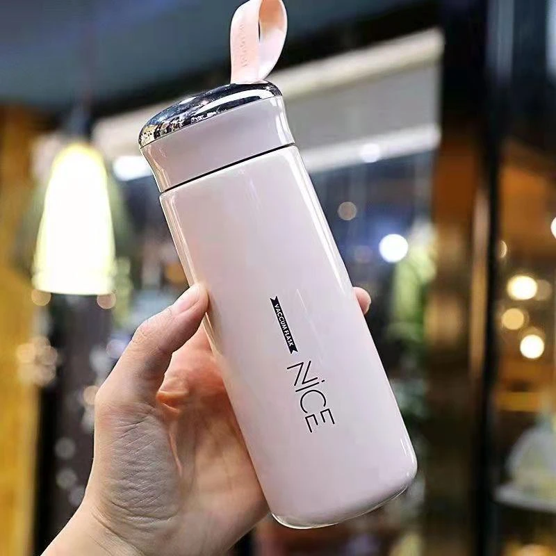 潮流清新随手杯时尚奈斯玻璃杯保温杯网红双层水杯女ins学生简约