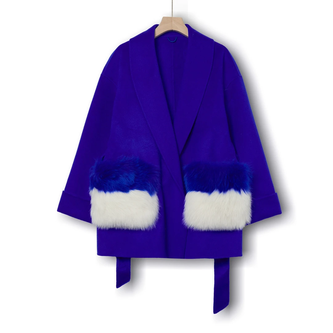 2孤品A01-A99专属链接羊绒羊毛大衣时尚百搭