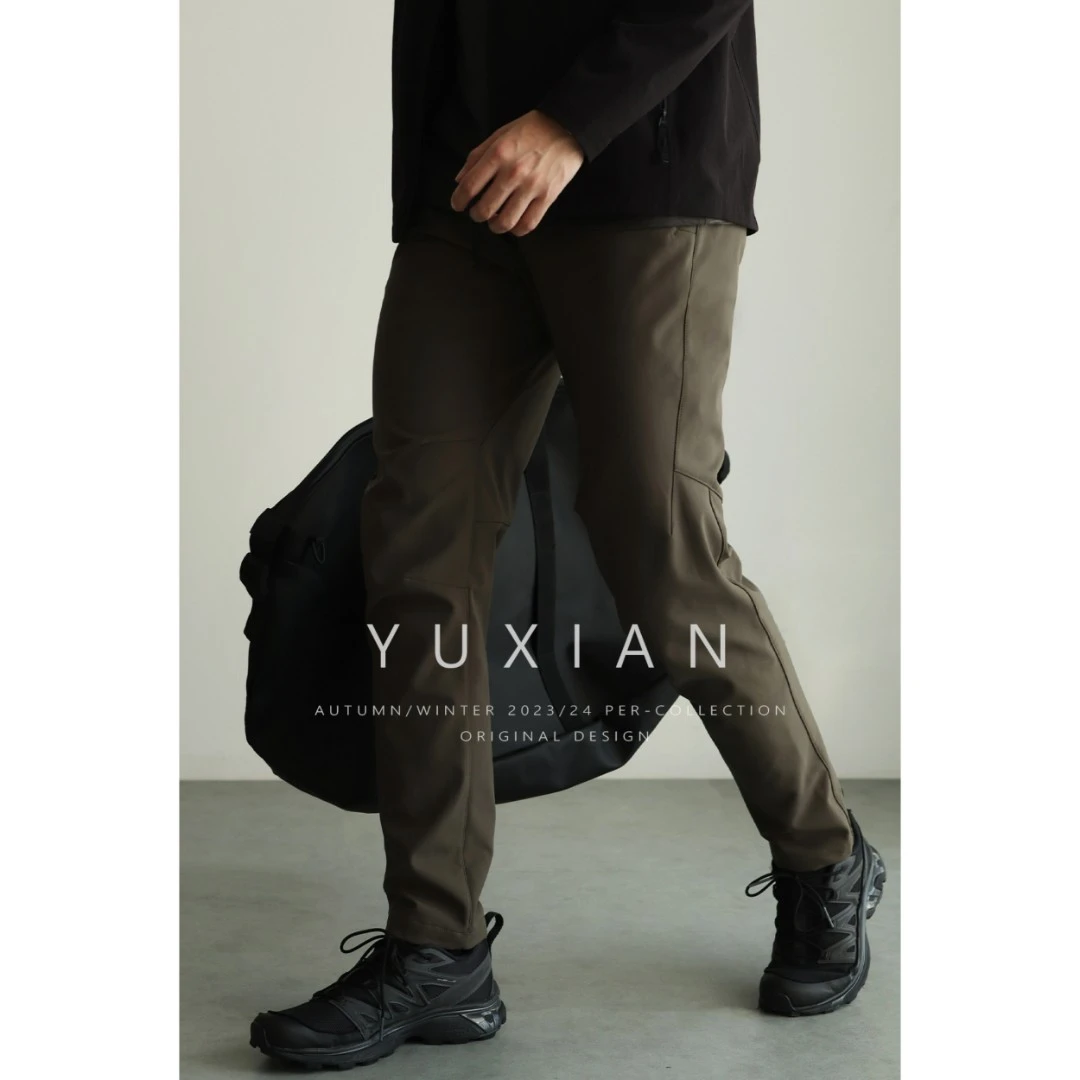 【旅行家系列】Teflon三防功能性软壳休闲通勤长裤冲锋裤保暖秋冬