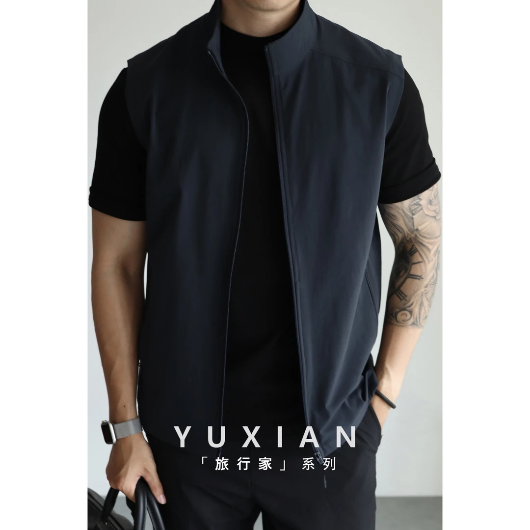 【旅行家系列】夏季轻量化马甲户外速干徒步防泼水背心男士春夏季