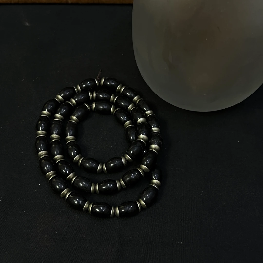 800银仿珍珠银制品 【梵蜀】新中式设计款毛衣链