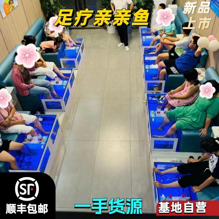 【顺丰包邮】精品足疗亲亲鱼鱼疗小鱼咬脚皮小鱼温泉足疗店亲亲鱼