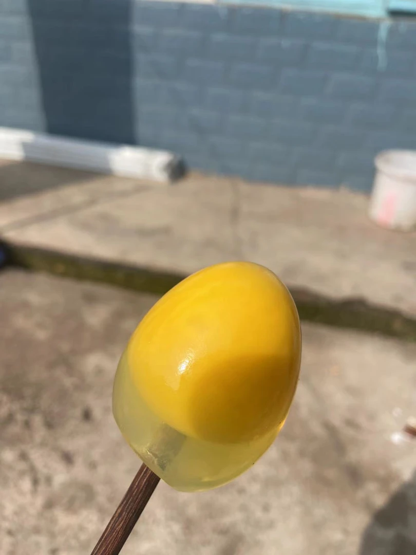 直播间土鸭蛋做的包蛋