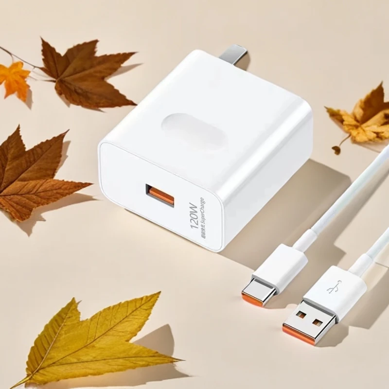 6A快充超级闪充适用华为120W适用安卓智能手机120w快充头+快充线