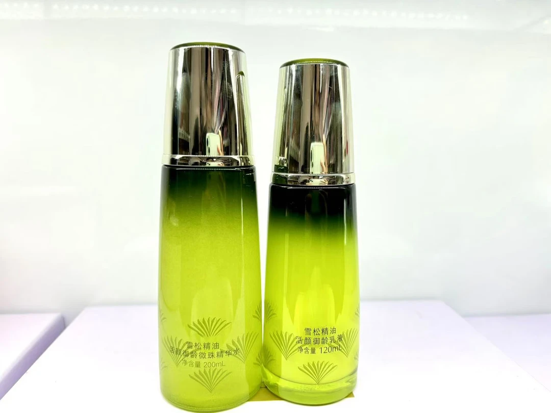 雪~松御龄微珠精华水200ml+乳液120ml