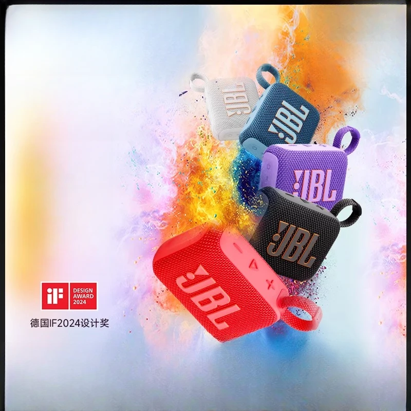 95新 JBL GO4无线蓝牙音响小音箱重低音便携迷你户外防水国行正品