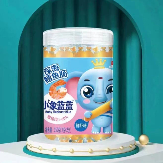 小象蓝蓝深海鳕鱼肠150g（15支）3瓶