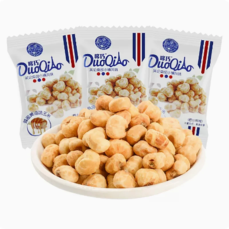 哆巧素烧玉米粒整箱蜂蜜黄油味玉米豆脆爆米花休闲食品零食小吃