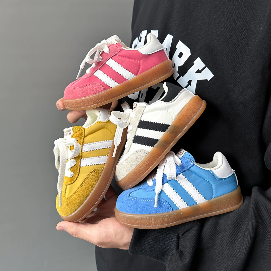 儿童板鞋2024秋季新款软底防滑宝宝鞋学生男童鞋子韩版女童运动鞋