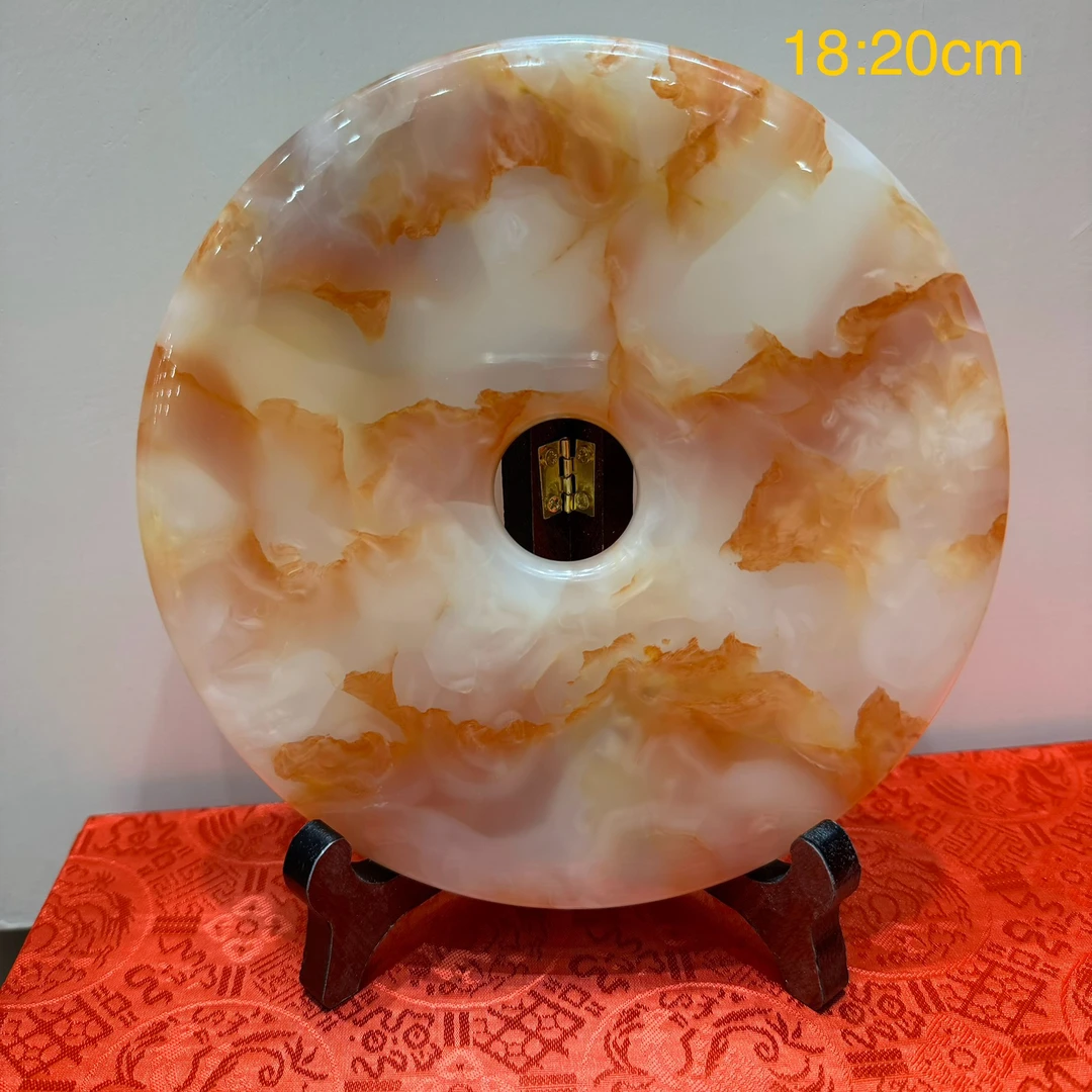 《平安扣》家居装饰品乔迁开业公司客厅办公室工艺品摆件送礼