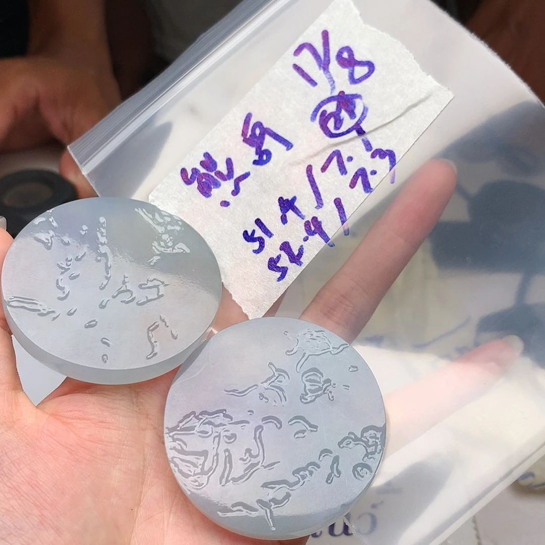 定制翡翠未镶嵌熊****Y不退不换