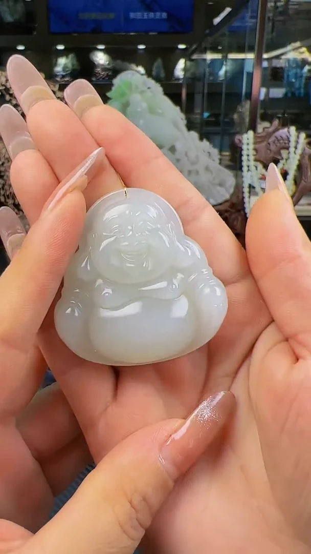【闪购商品】和田玉吊坠未镶嵌佛公