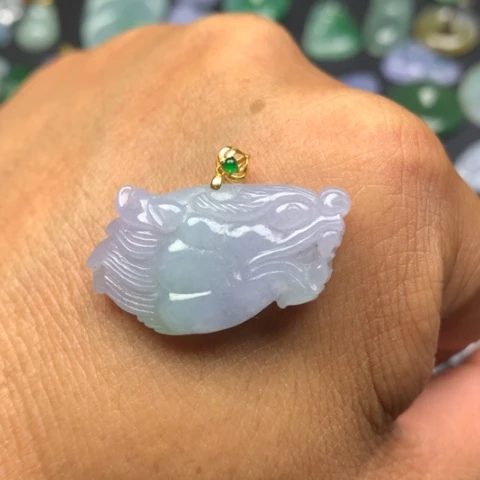 翡翠吊坠(不含链)未镶嵌