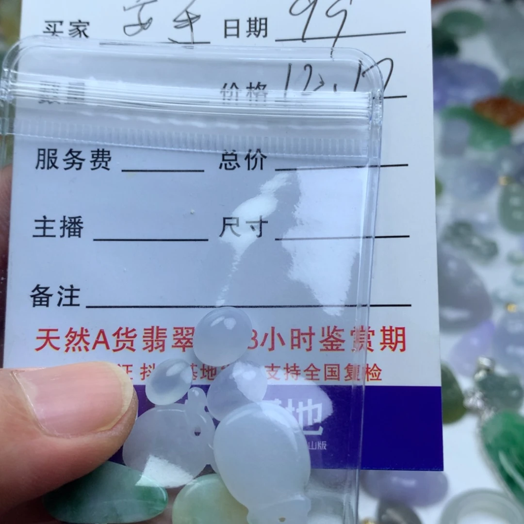 【闪购商品】翡翠颈饰未镶嵌安**绘