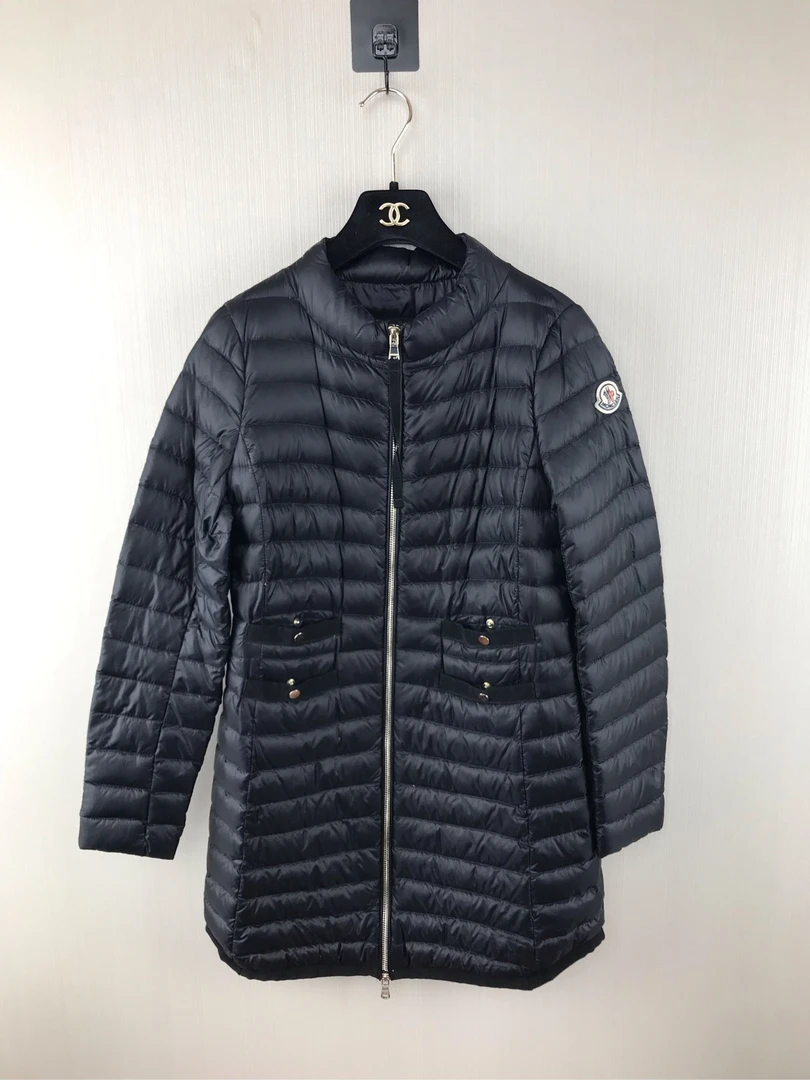 99新 Moncler/蒙口 长款羽绒服/0码/ZG00334