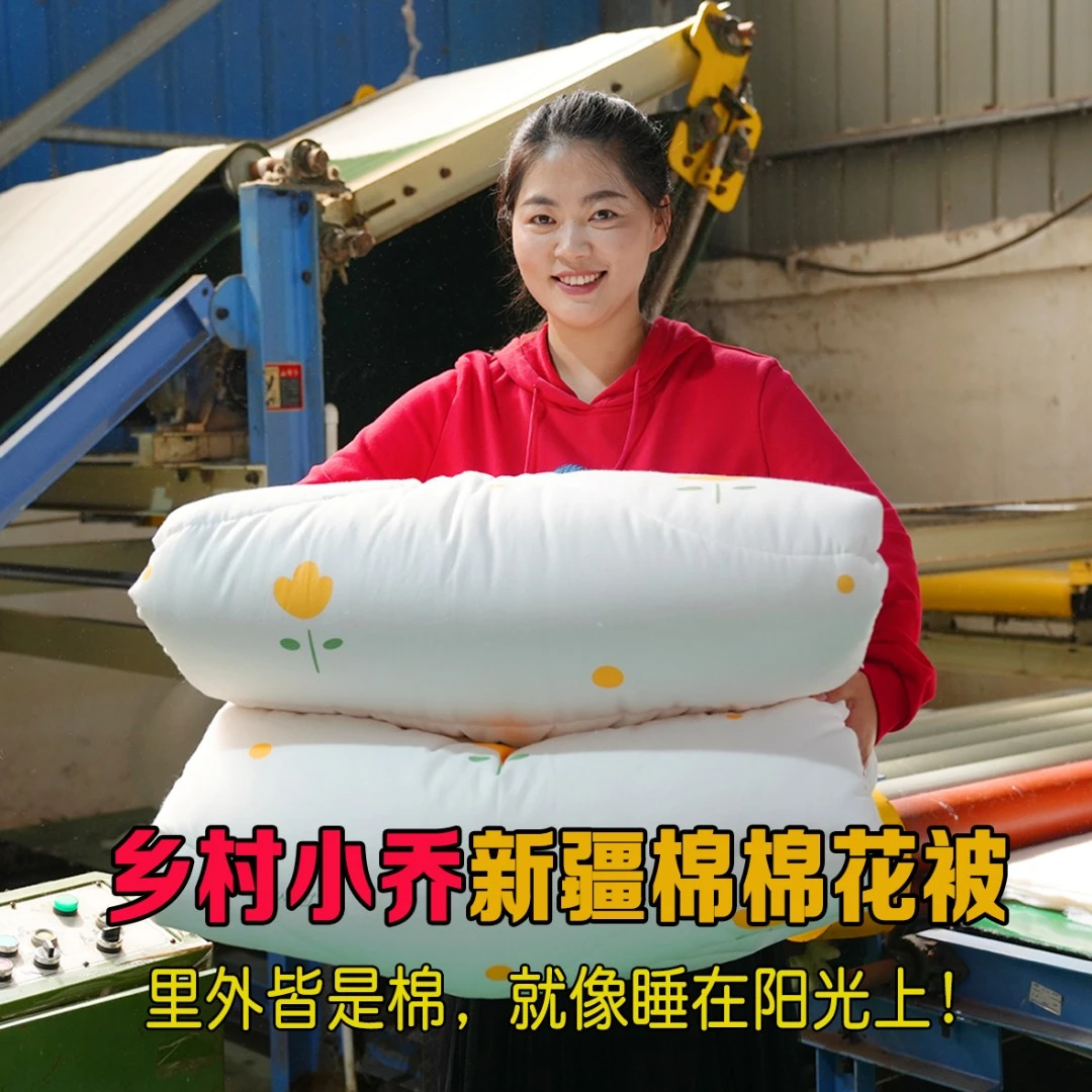 久鑫乡村小乔-新疆棉-棉花被被芯被子垫被被褥单人四季