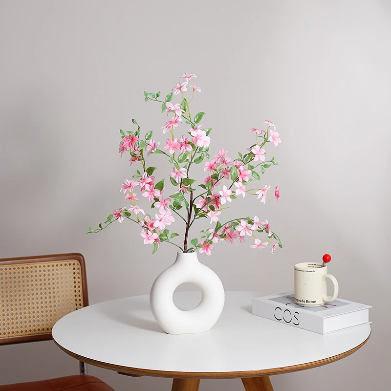 七里香永生花花束电视柜插花假花客厅仿真花高级感逼真假花仿真花