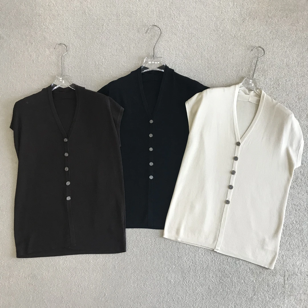 【柏卉服饰】一排扣老钱风开衫