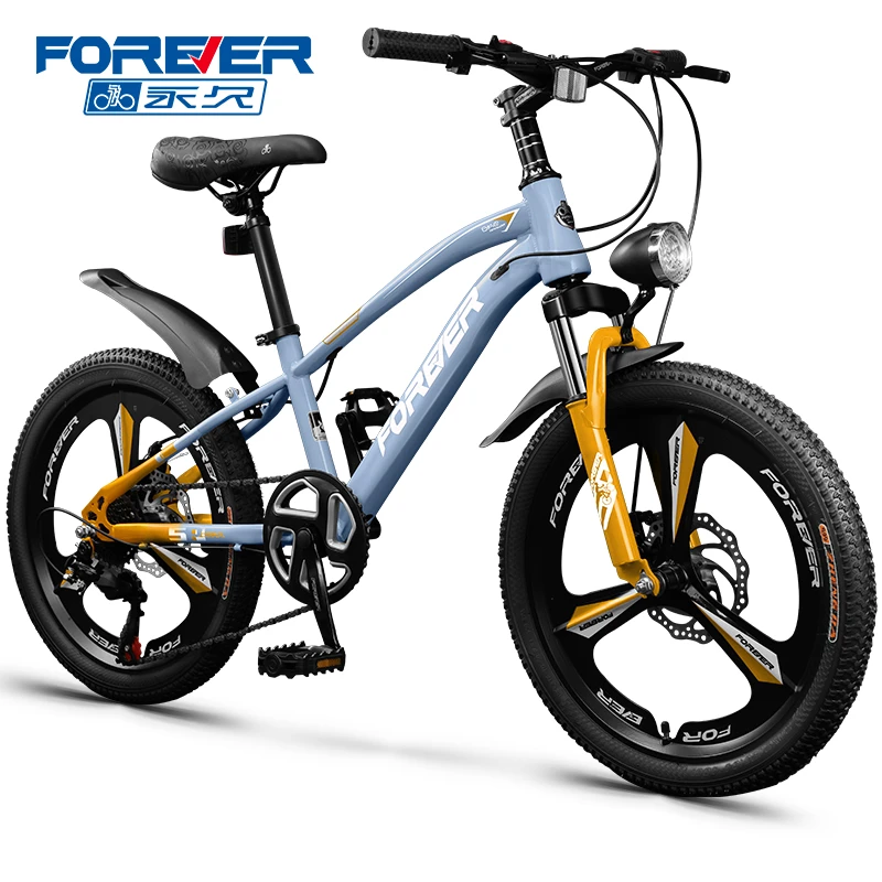 FOREVER/永久官方旗舰店新款变速自行车6-12岁中大童学生山地单车