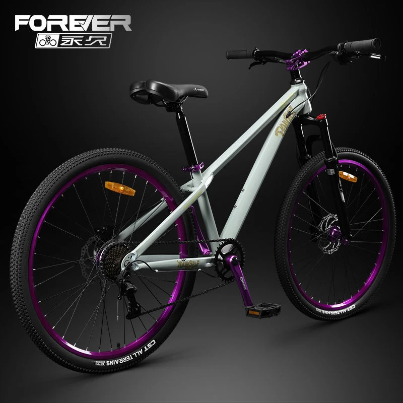 永久官方旗舰店山地自行车高碳钢内走线油碟刹减震越野单车MXM300