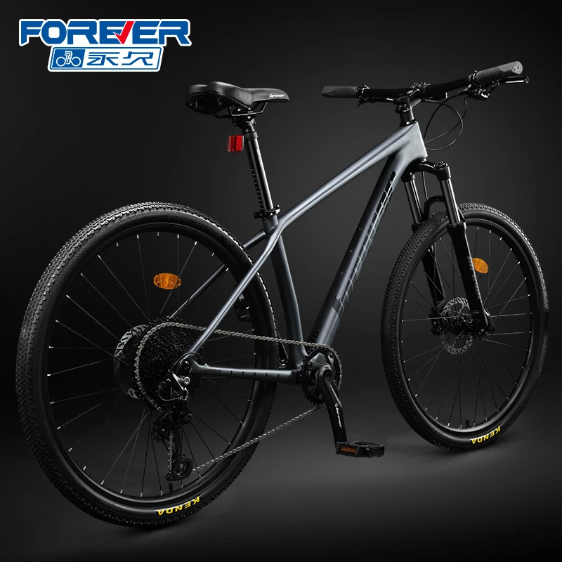 永久官方旗舰店碳纤维山地自行车男款成人油碟刹变速单车FS-90