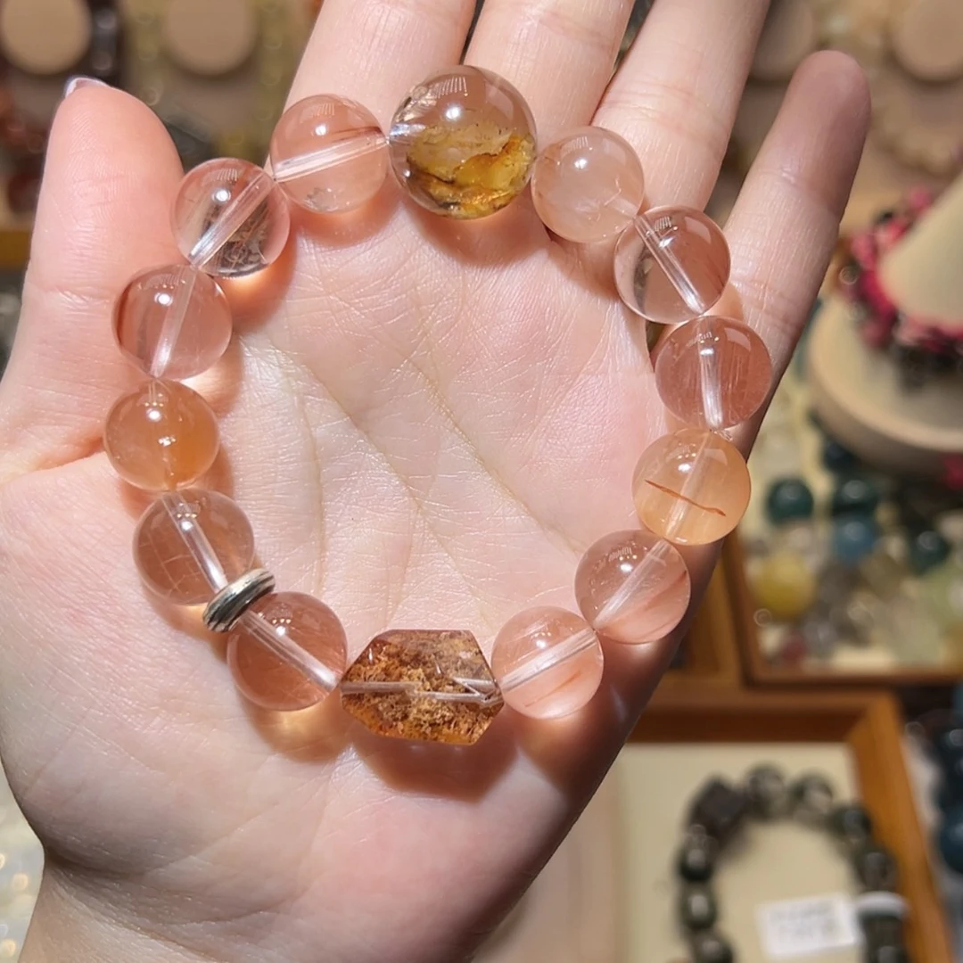 【闪购商品】水晶手链银S925镶嵌孟*含