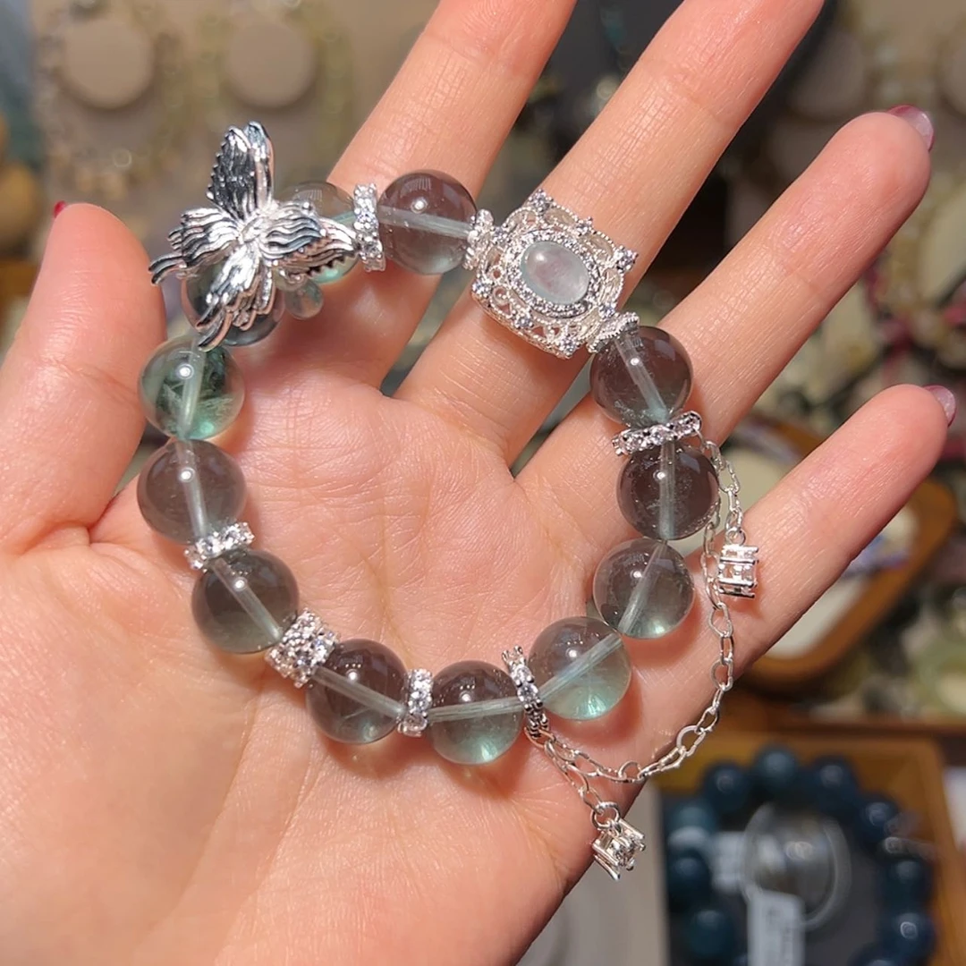 【闪购商品】水晶手链银S925镶嵌臭***包