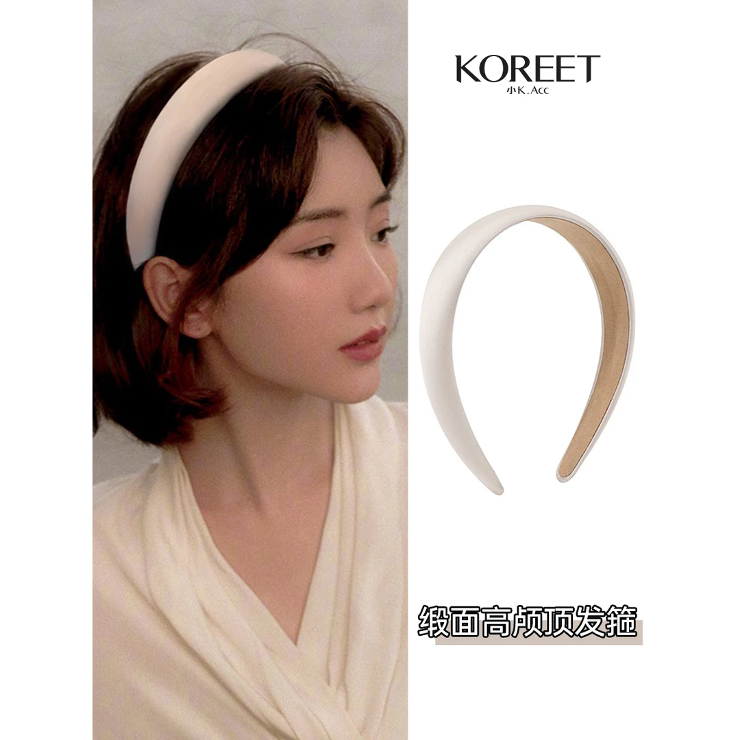 毛晓彤同款米白色头箍发卡女发箍2025爆款洋气高级感秋冬发饰百搭