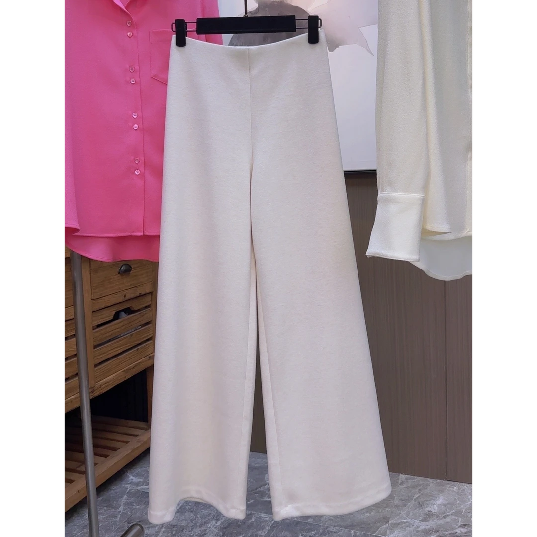 时尚高腰显休闲瘦秋冬毛尼女装裤子