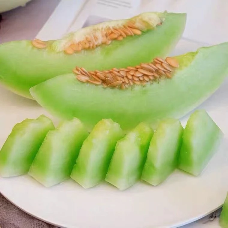 玉菇甜瓜蜜瓜新鲜水果当季脆玉茹香瓜哈密瓜羊角蜜新鲜玉菇甜瓜