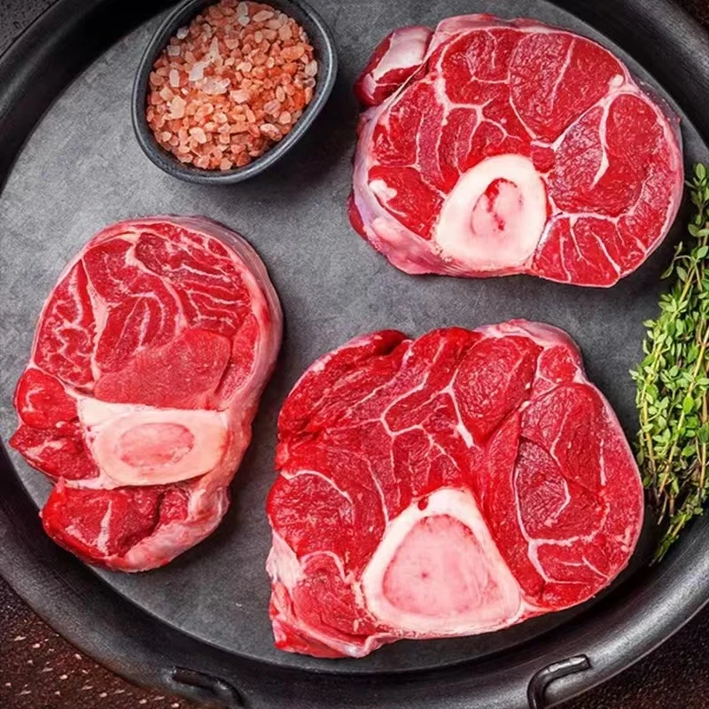 【火锅季】新西兰原切 炖煮犊牛  小牛腿 带骨牛腱块 2000g【富贵】