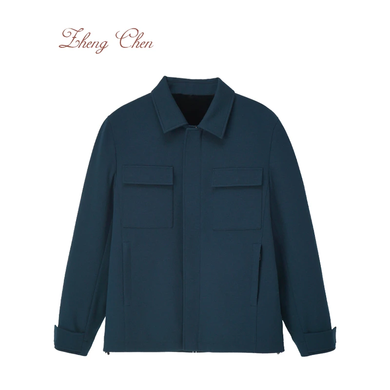 Zhengchen/正辰13um国王礼物皇冠级别水貂绒内胆夹克 YQ95662