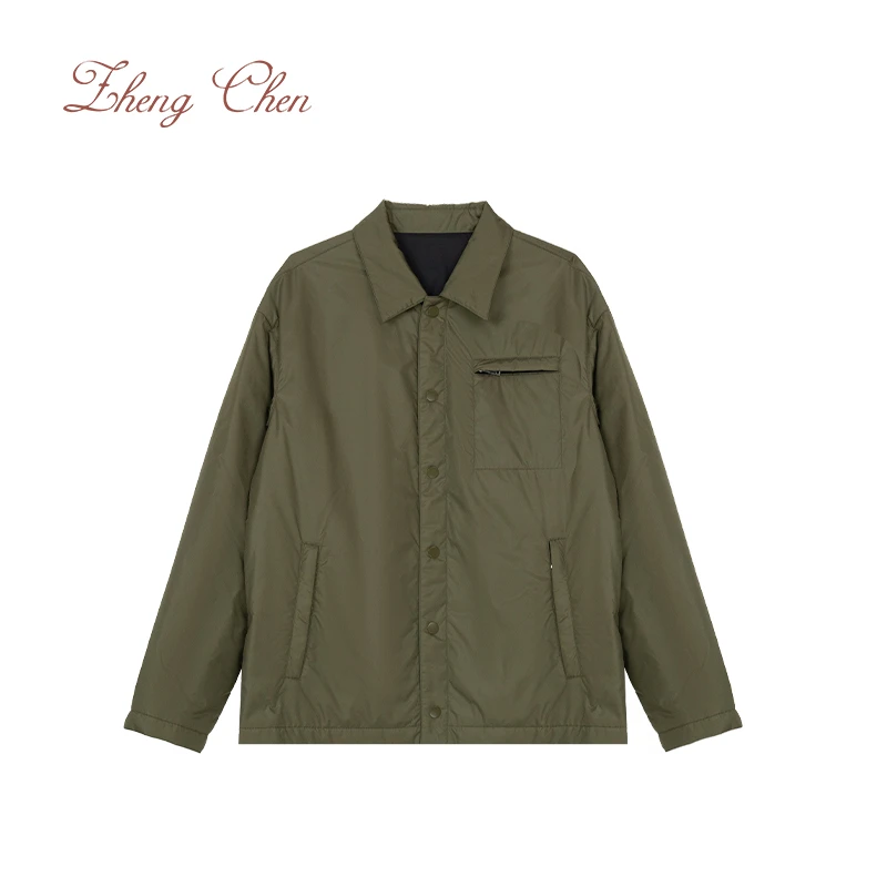 （高端黑标）Limonta厚再生尼龙填充桑蚕丝加厚夹克PC-K95702