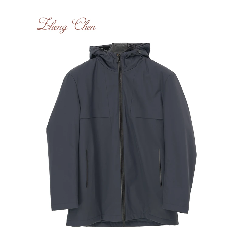 Zhengchen/正辰欧貂绒男款二棉夹克外套男士男装时 PQ99555-H-XJ