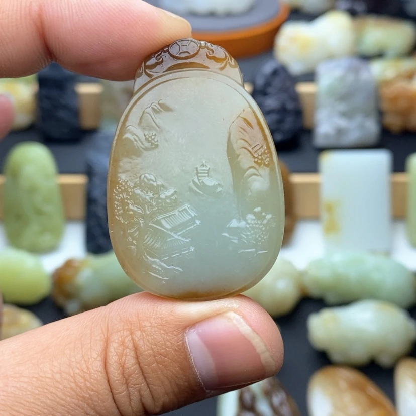 【闪购商品】和田玉挂件未镶嵌