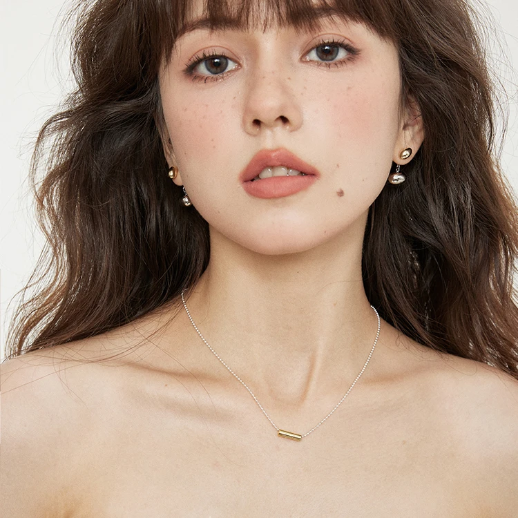 合金耳饰 耳边风【余音不染系列】通勤高级冷淡风耳挂式耳环项链