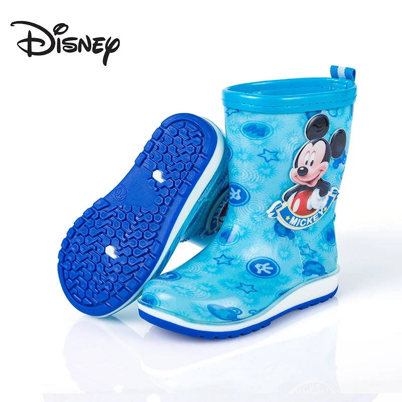米奇米妮MP271621小学生雨鞋防水学生防滑中大童卡通雨靴宝宝