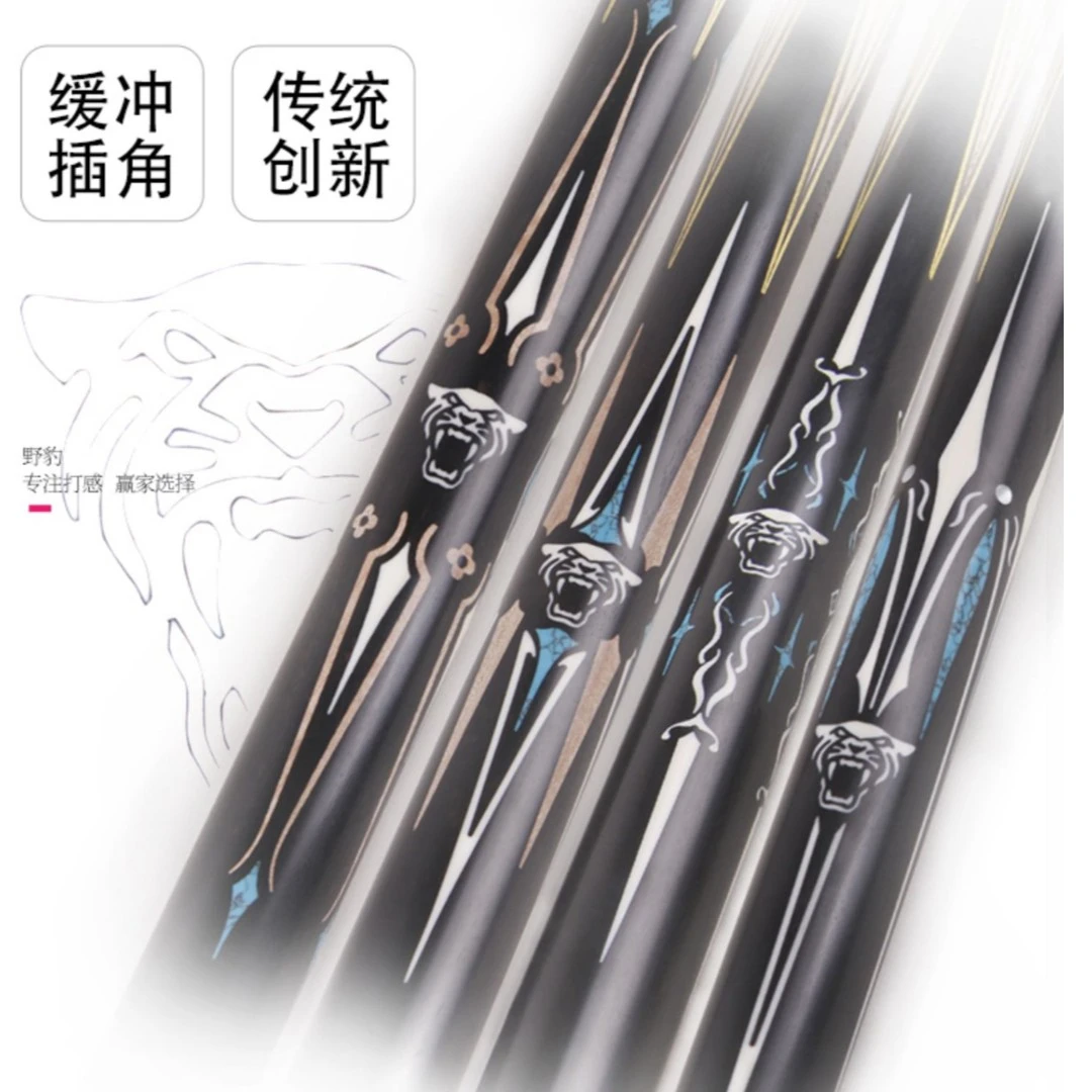 野豹新款神兵系列野豹G系列中式斯诺克球杆白蜡木打感通透