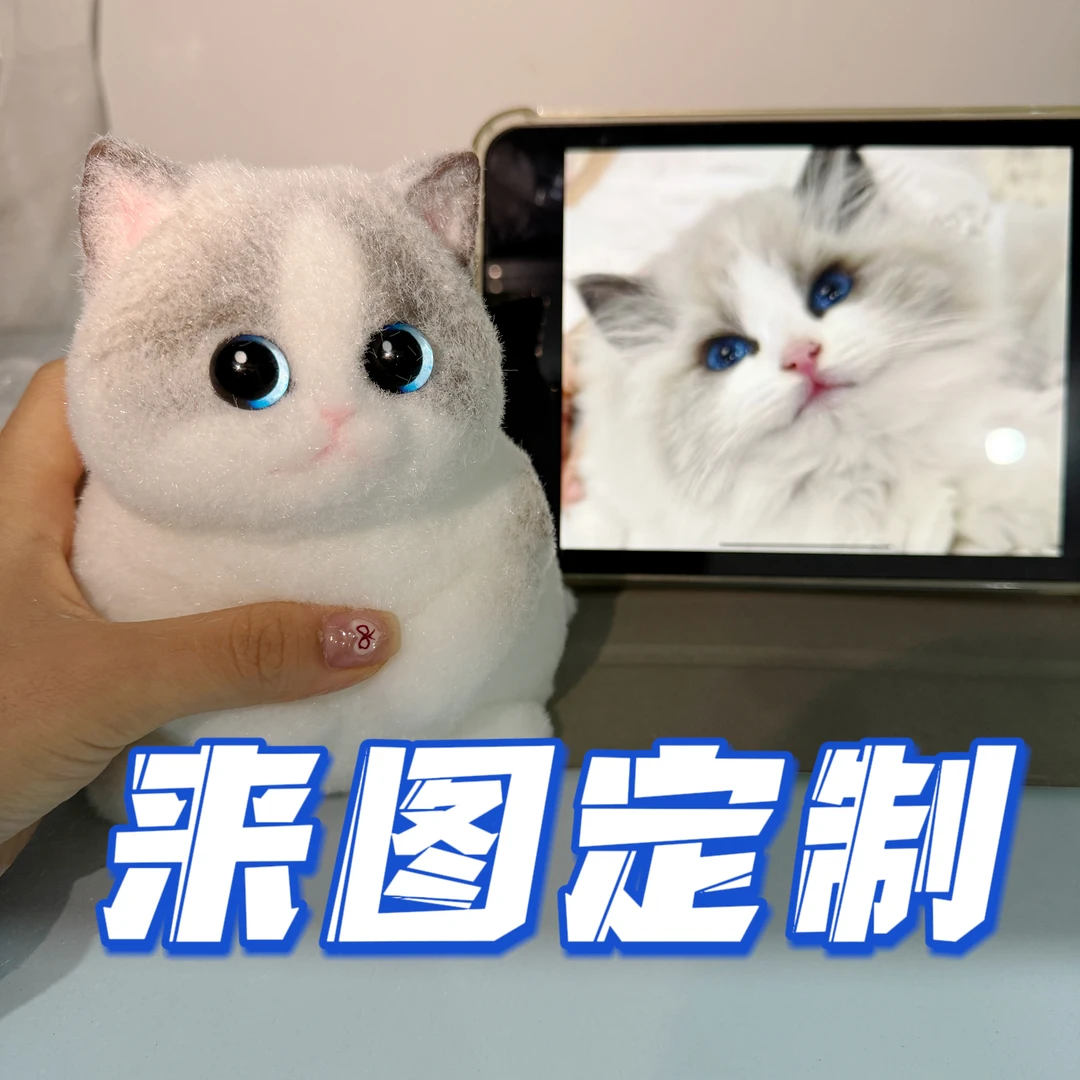 纯手工大猫捏捏乐来图定制