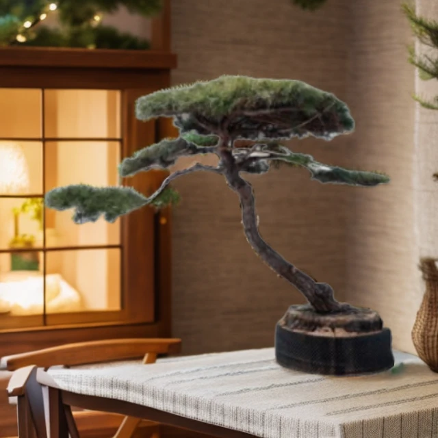 绿色松树观赏绿化适合土地土壤种植黑松自然景观松庭院造型松