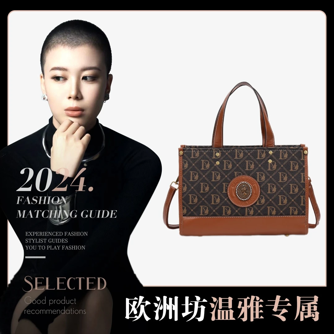 【温雅专属】休闲百搭小众手提包包502