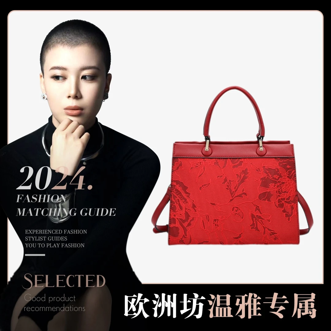 【温雅专属】休闲百搭小众手提包包511