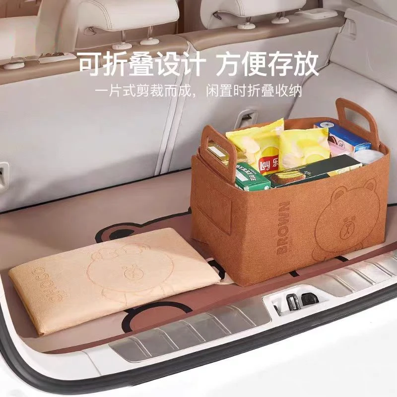 汽车通用收纳后备箱车内豪华实用整理折叠多功能神器车载储物盒X1